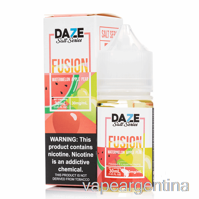 Sandia Manzana Pera - 7 Sales Daze - 30ml 30mg Vape Argentina